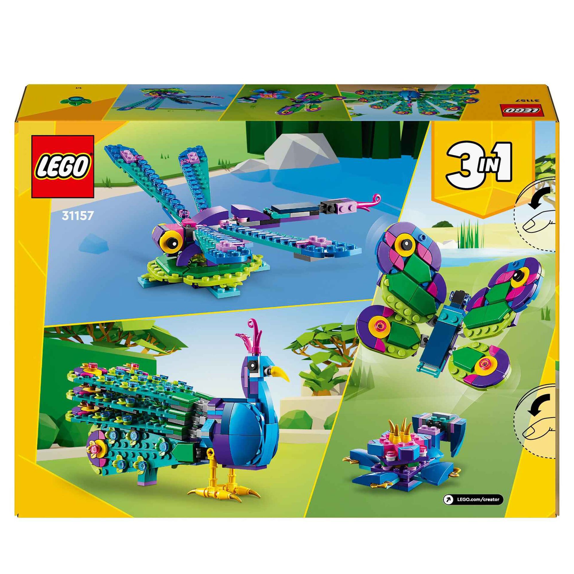 LEGO Creator - Pav&atilde;o Ex&oacute;tico - 31157