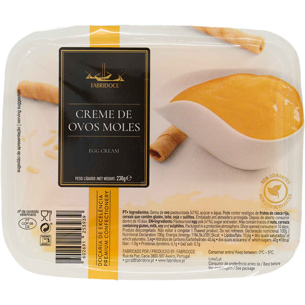 Creme de Ovos Moles Fabridoce