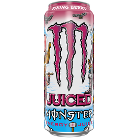Bebida Energ&eacute;tica em Lata Viking Berry Monster