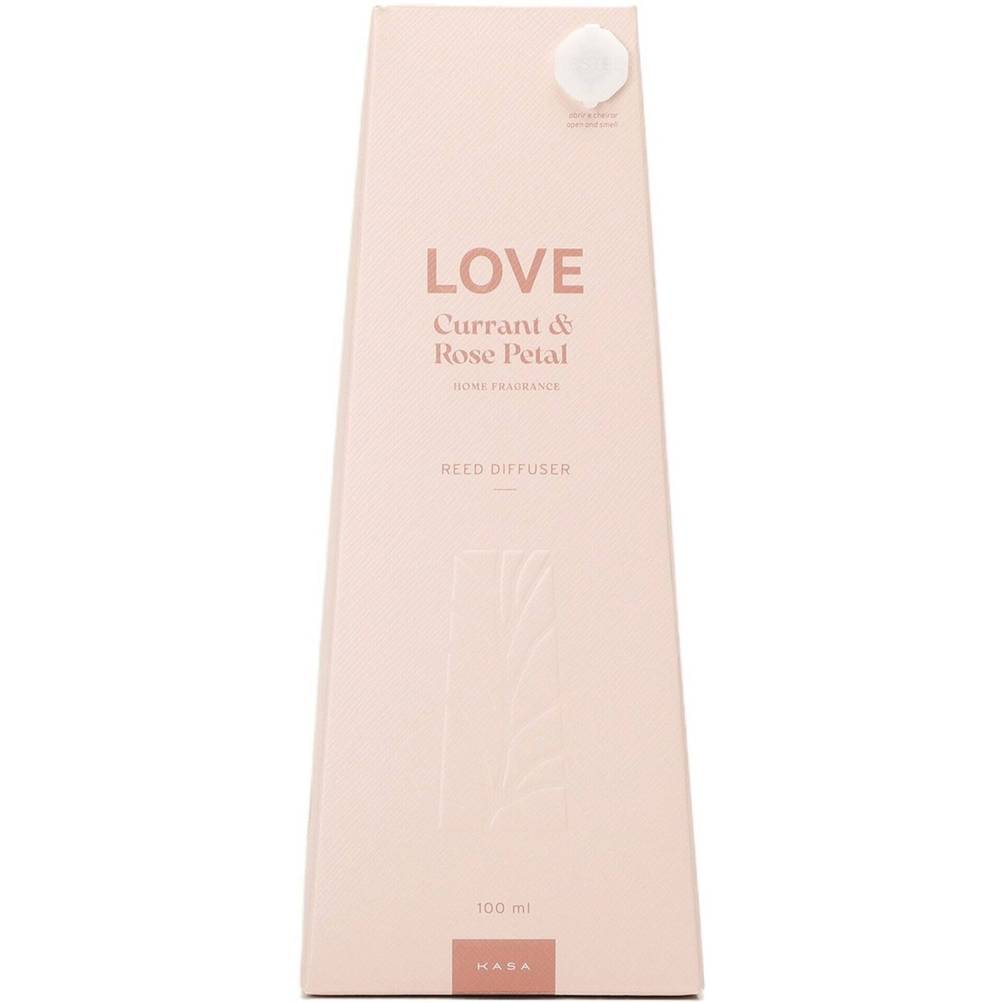 Difusor 100ml Rosa Love Kasa