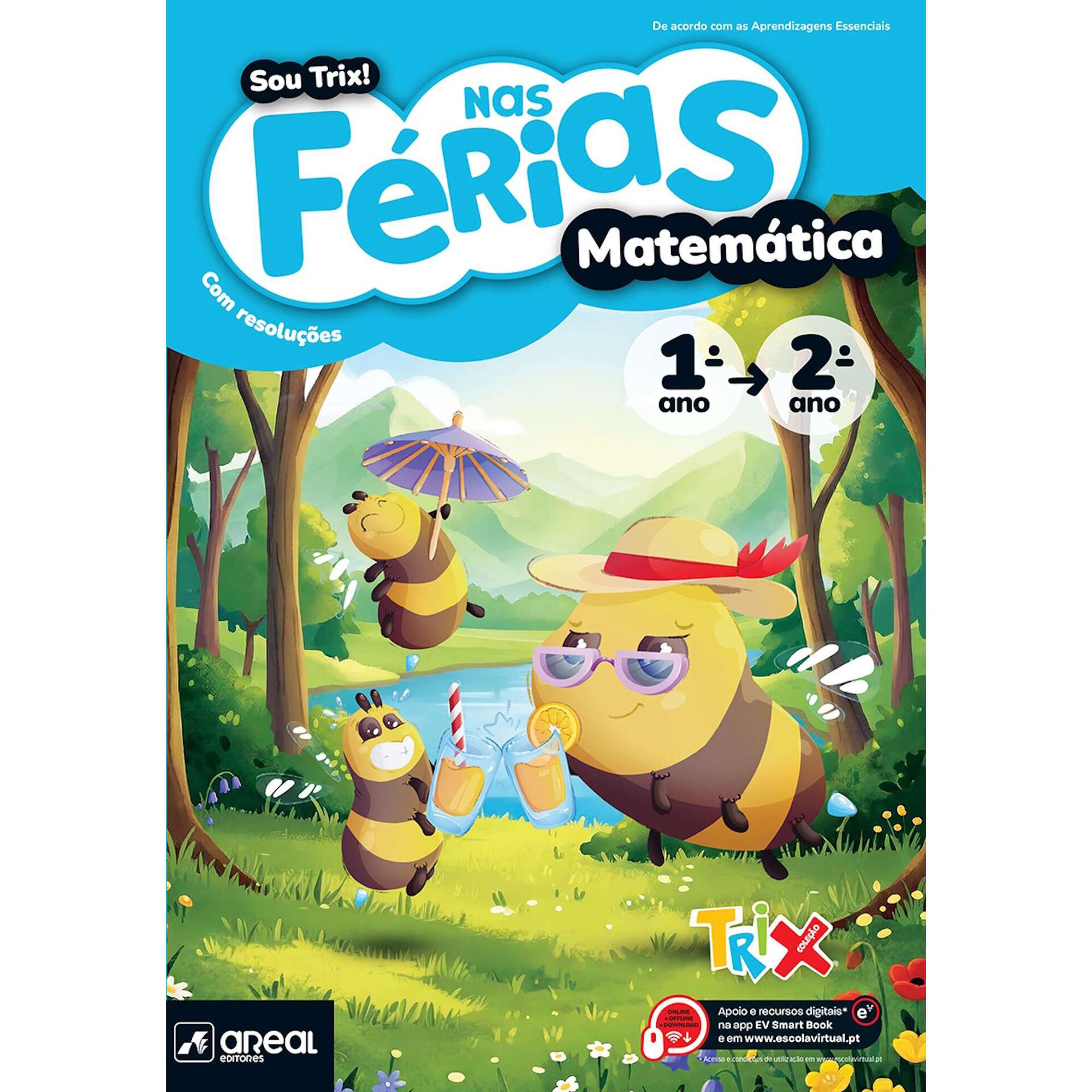 Sou Trix! Nas F&eacute;rias - Matem&aacute;tica - 1.&ordm; Ano