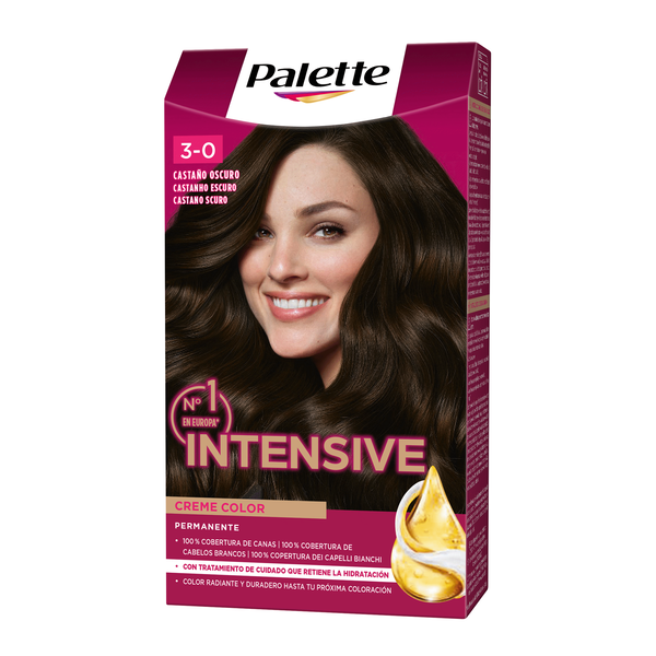 Coloração Permanente Intensive Castanho Escuro 3 Schwarzkopf Palette
