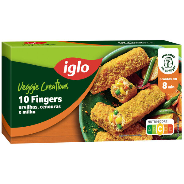 Veggie Fingers Iglo Green Cuisine