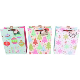 Saco para Presentes Happy Christmas S (v&aacute;rios modelos)