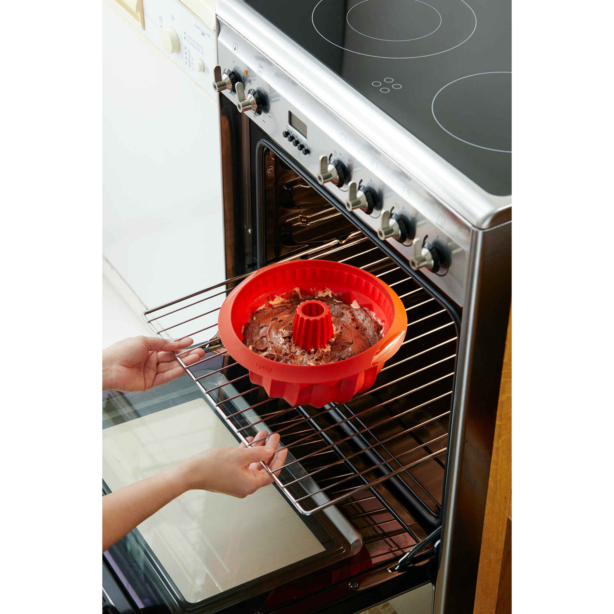 Conjunto 2 Formas Mini-Savarin Silicone L&eacute;ku&eacute;