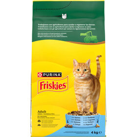 Ra&ccedil;&atilde;o para Gato Adulto Salm&atilde;o Purina Friskies