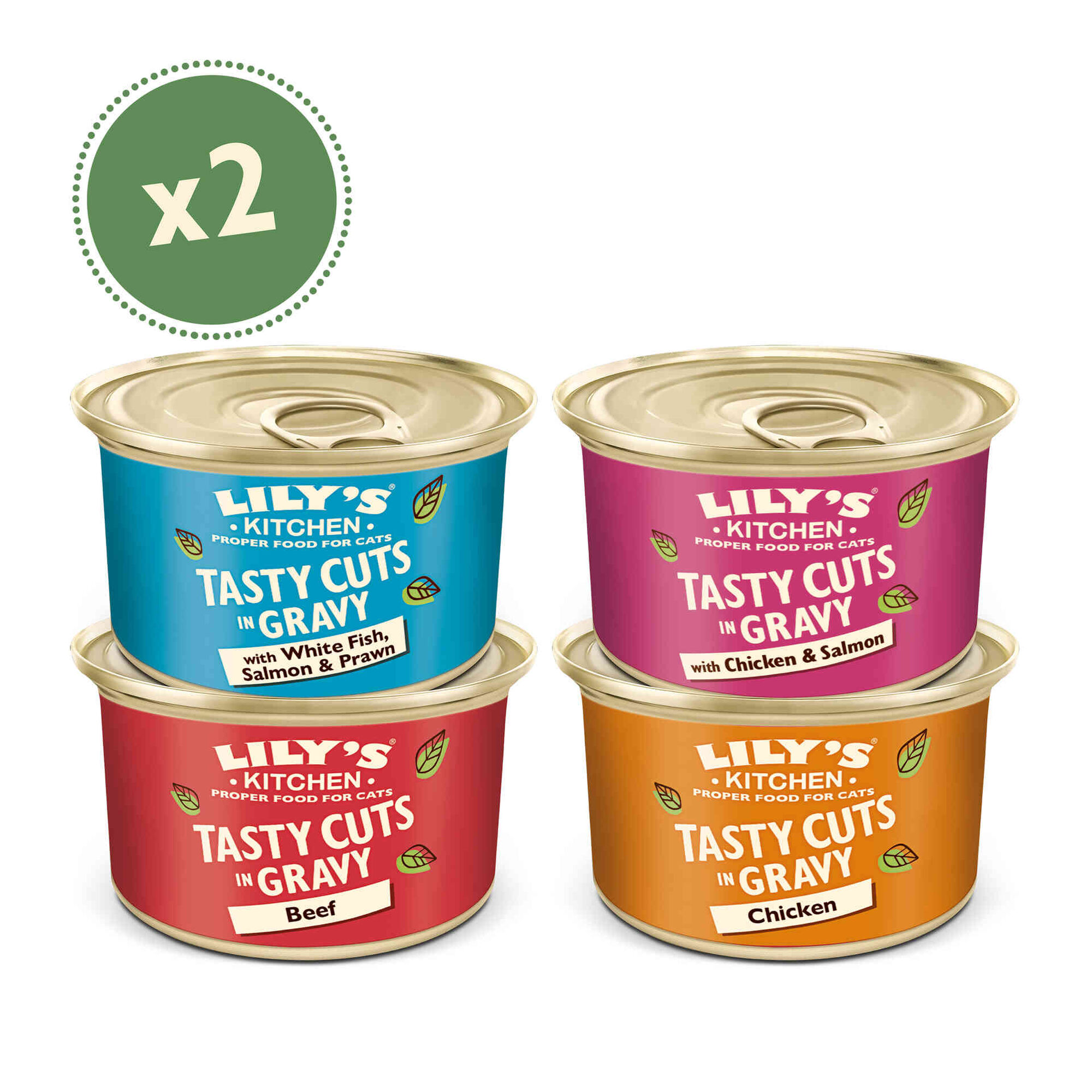 Comida H&uacute;mida para Gato Adulto Tasty Cuts Lily's Kitchen
