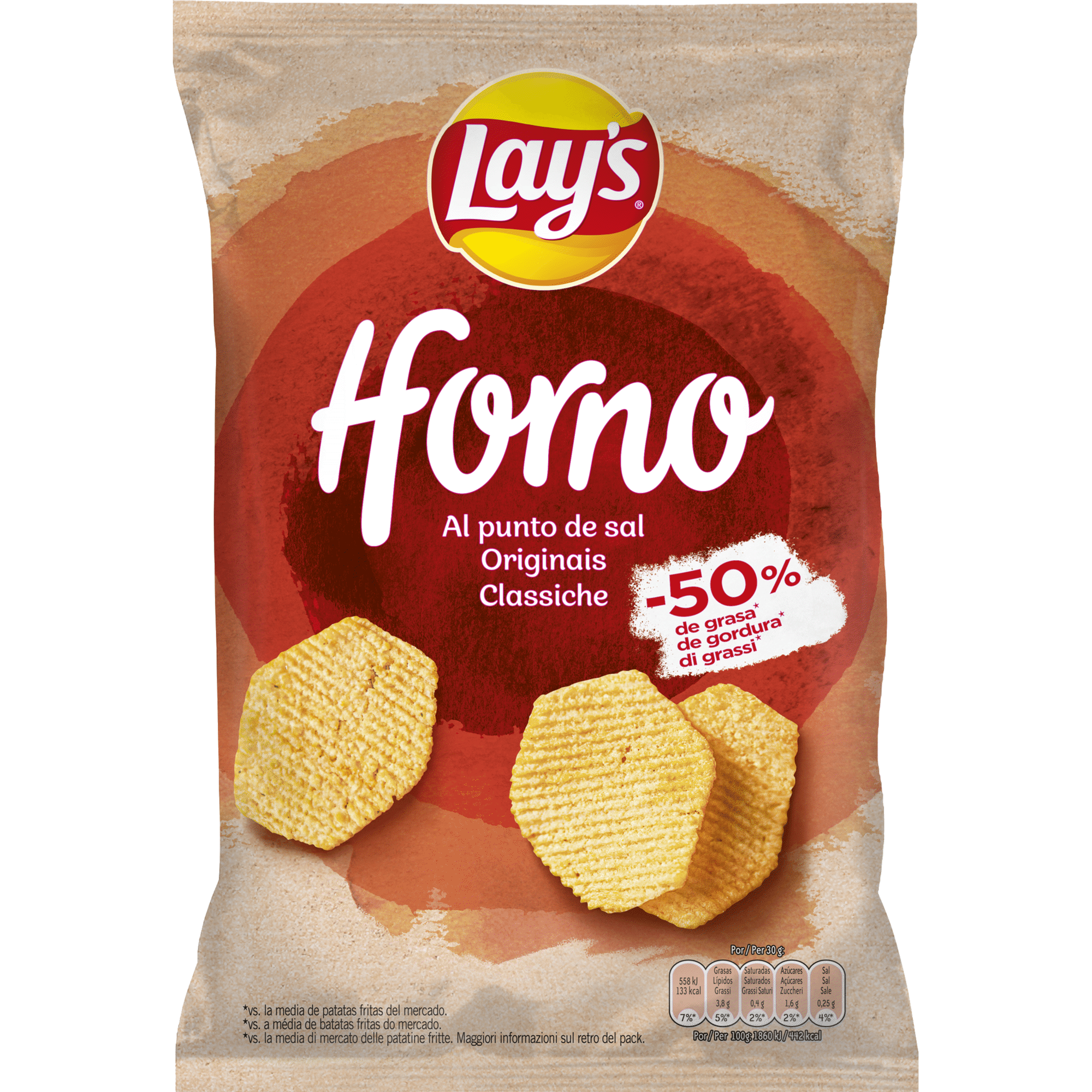 Batata Frita Forno Ondulada Original Batata Frita Forno Ondulada Original