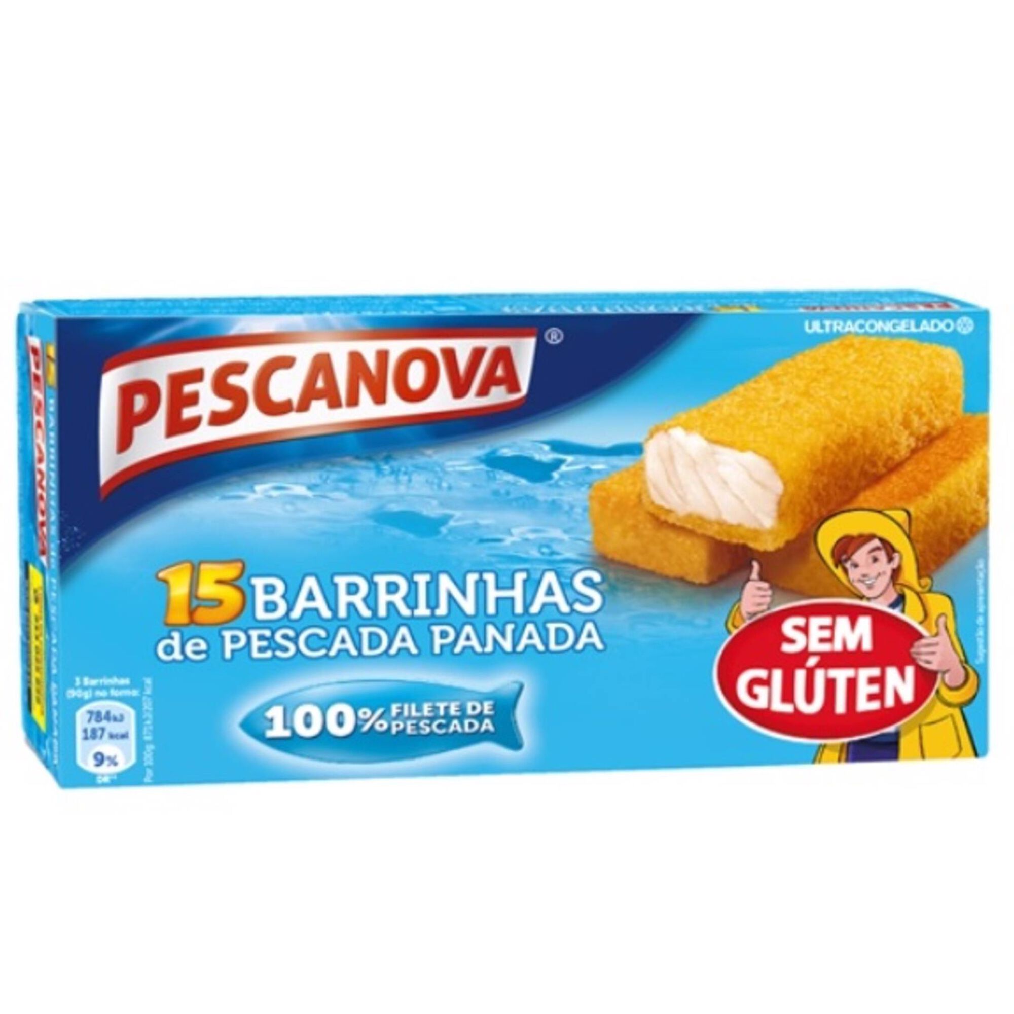 Barrinhas de Pescada sem glúten Barrinhas de Pescada sem glúten