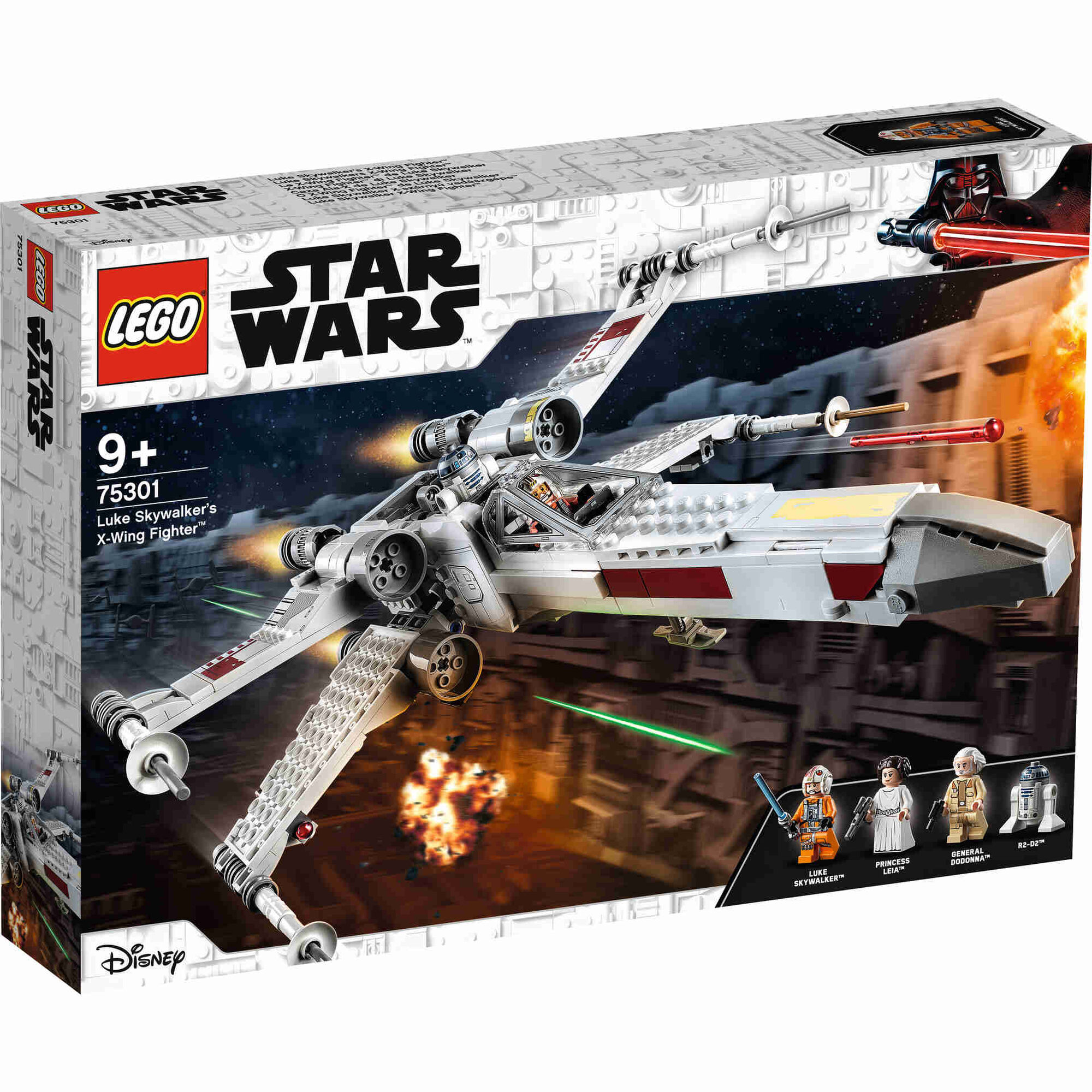 O X-Wing Fighter de Luke Skywalker - 75301