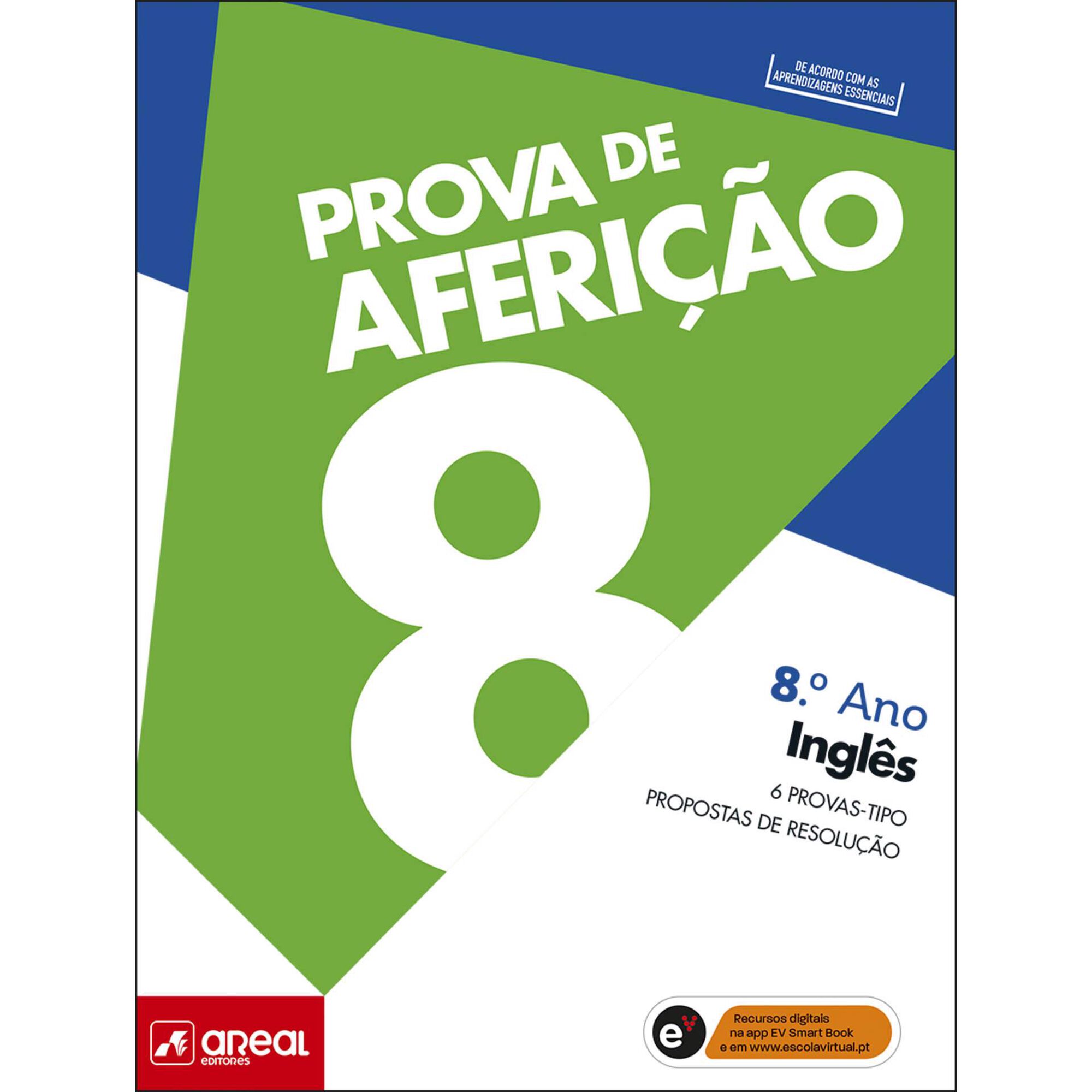 Prova de Aferi&ccedil;&atilde;o - Ingl&ecirc;s - 8&ordm; Ano