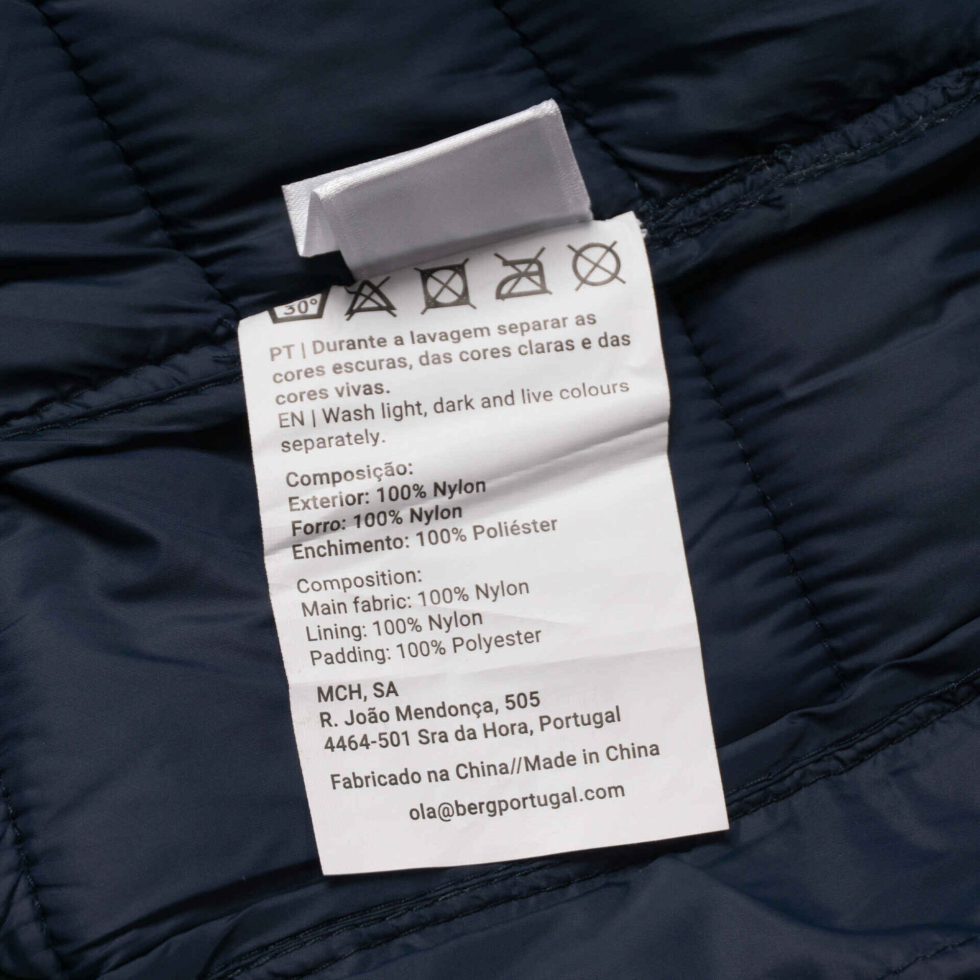 Casaco Essential Homem L Azul Berg