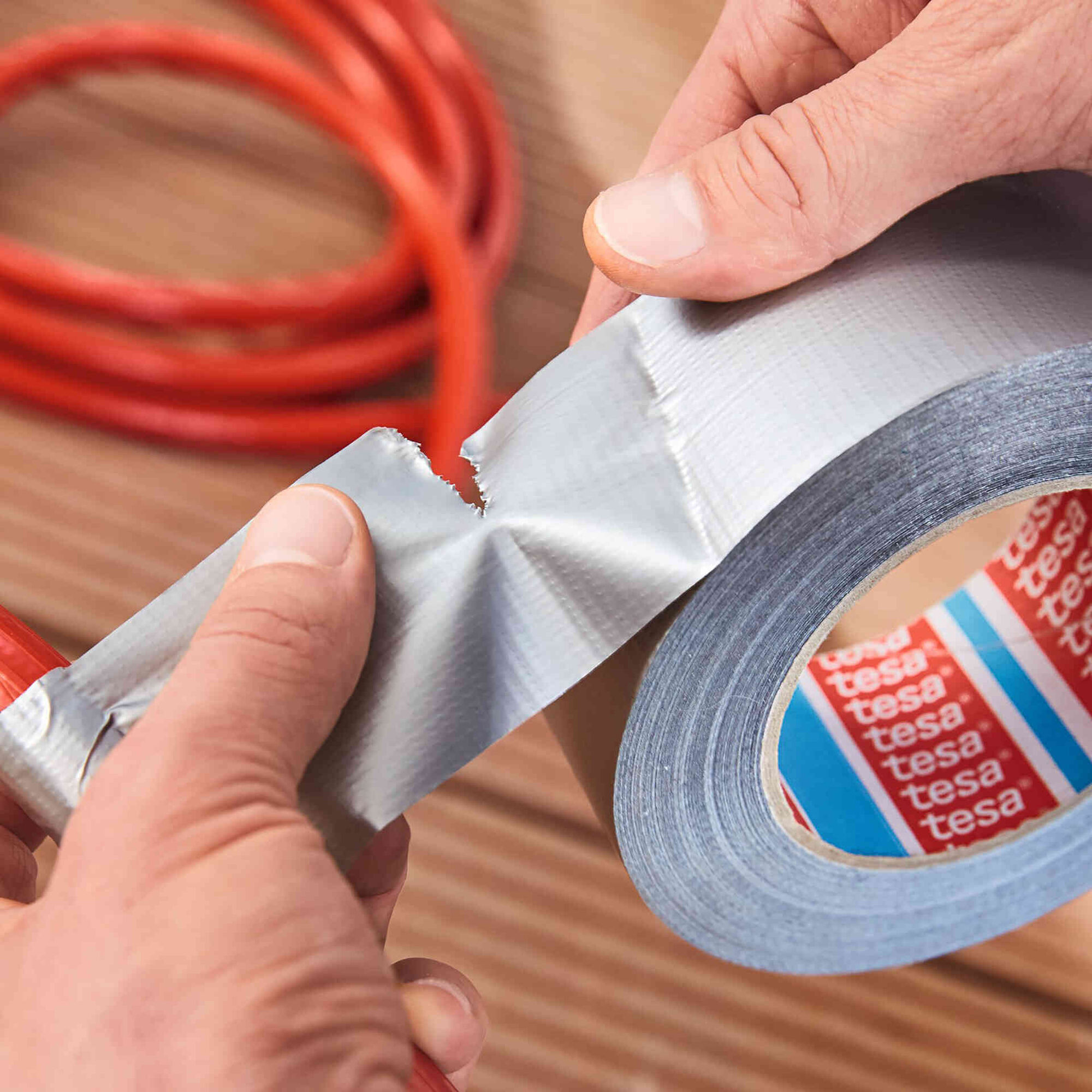 Fita Cola de Reparar Universal 48mmx25mts Cinza