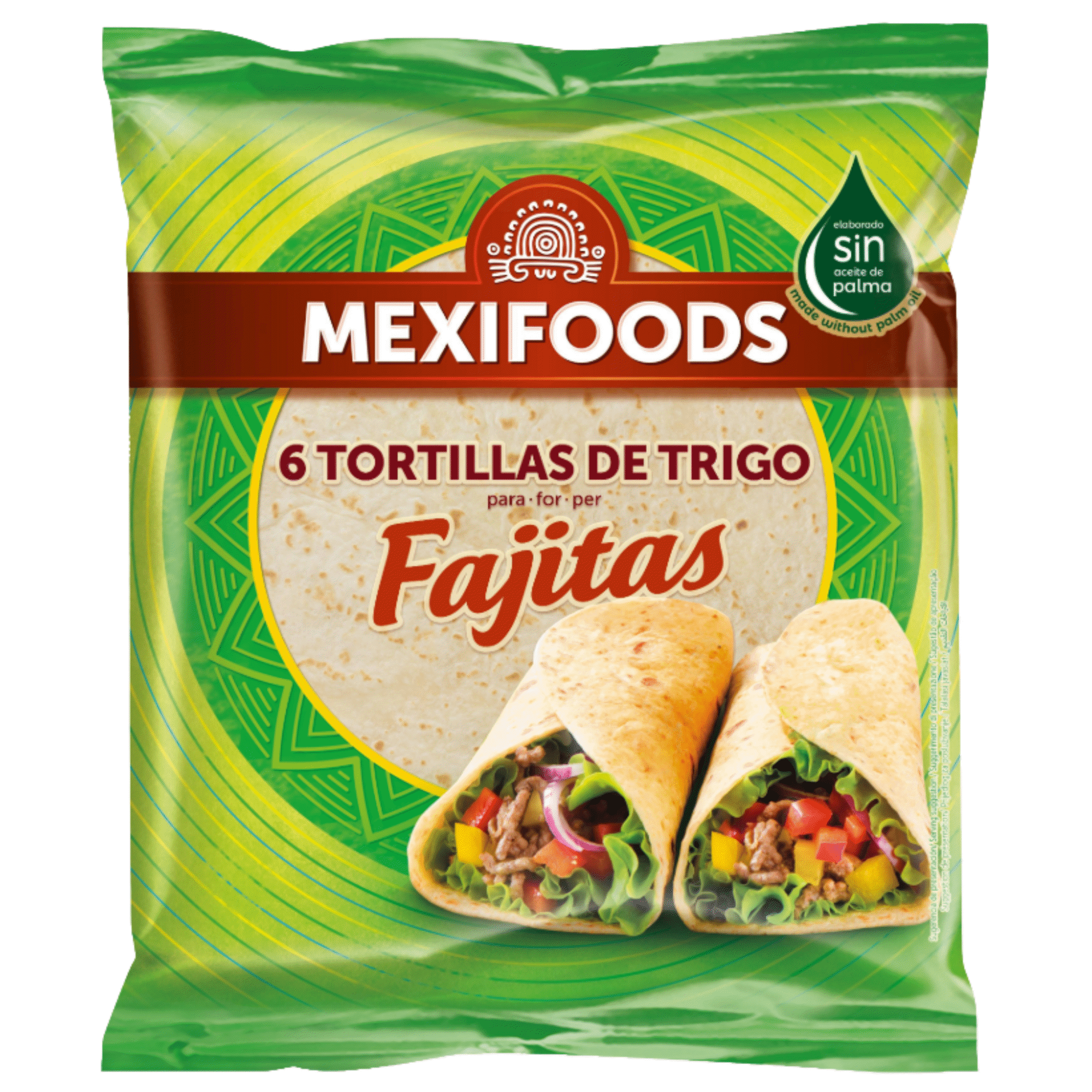 Tortilha Fajita de Trigo Mexifoods