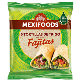 Tortilha Fajita de Trigo Mexifoods