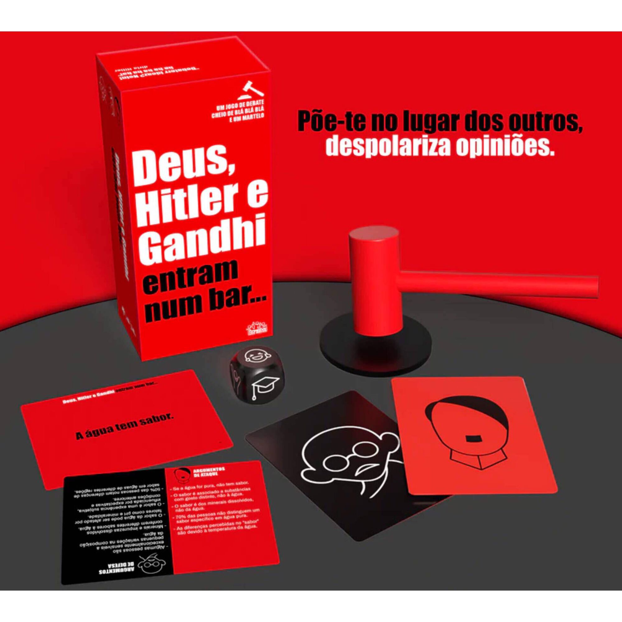 Creative Toys - Jogo Deus, Hitler E Gandhi Entram num Bar