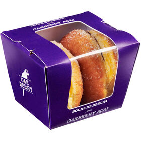 Bola de Berlim Oakberry A&ccedil;a&iacute;