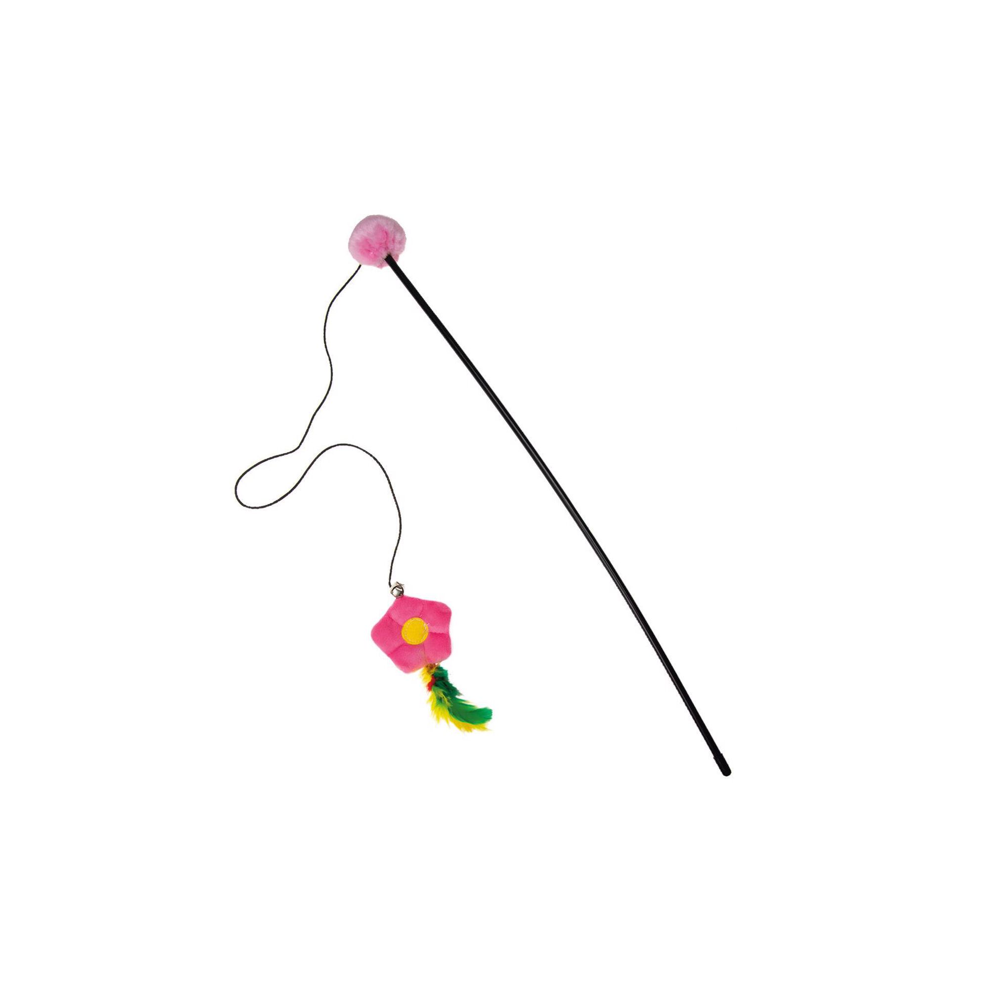Brinquedo para Gato Cana com Flores Brinquedo para Gato Cana com Flores