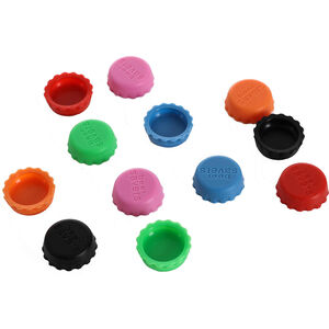 Conjunto 12 Tampas de Silicone para Garrafa Bazarão
