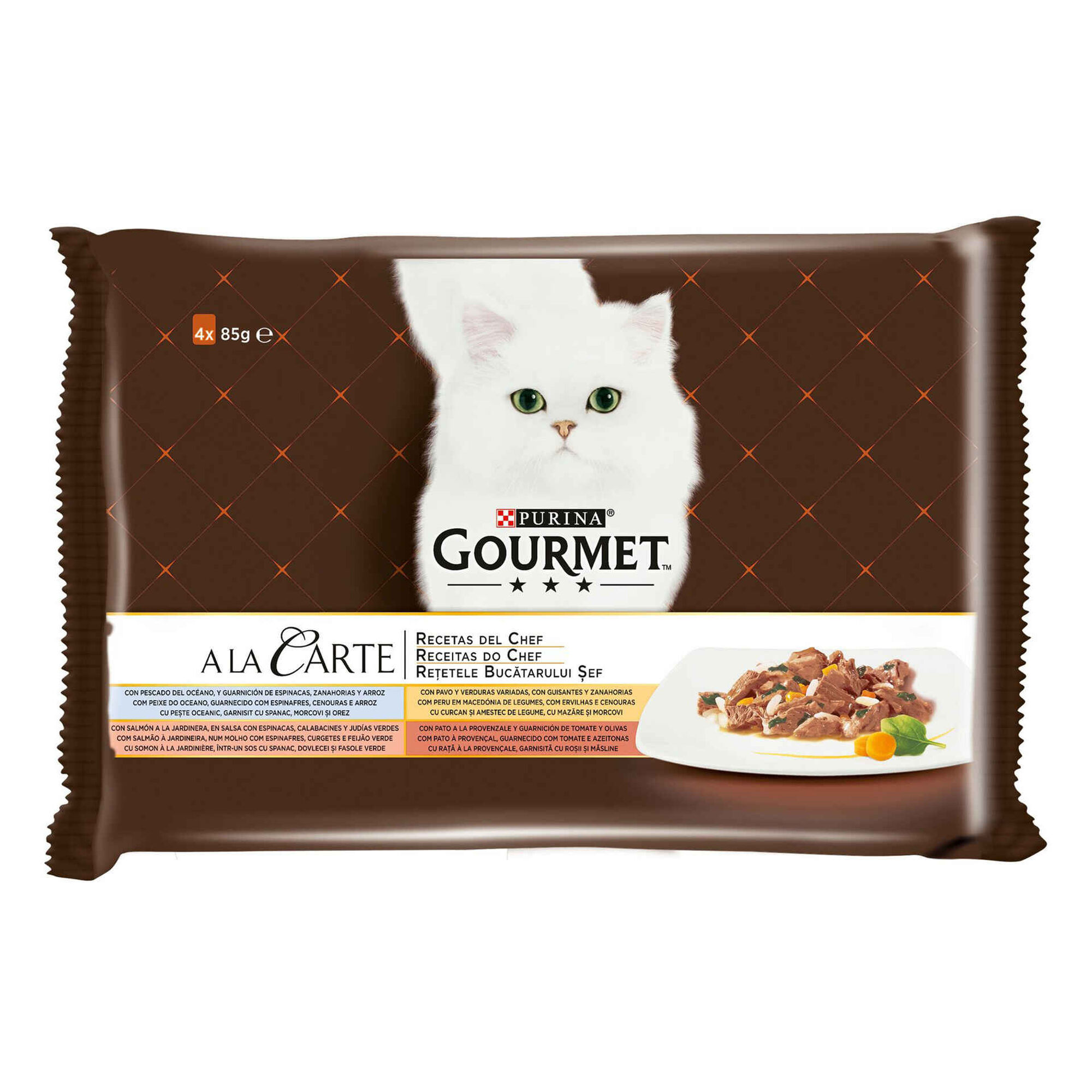 Comida Húmida para Gato Adulto Saquetas