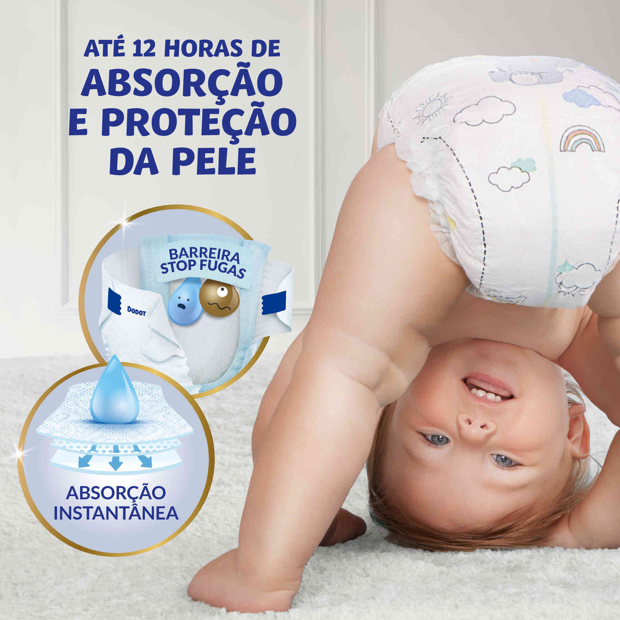 Fraldas Sensitive Extra 7-11kg T3+