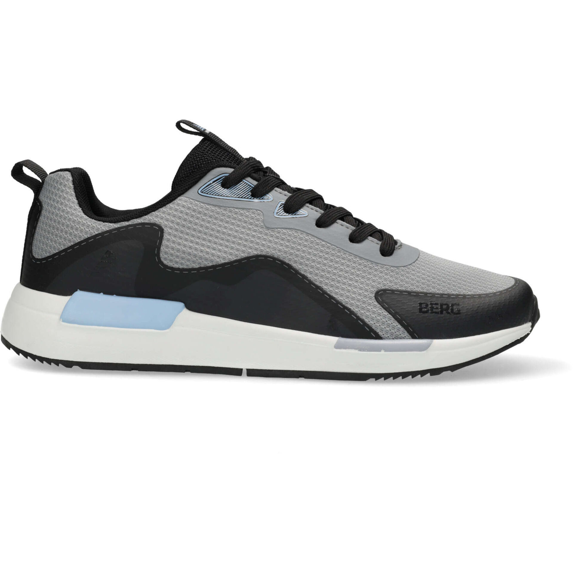 Sapatilhas Homem Preto e Cinza 41 Berg