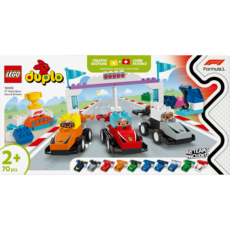 LEGO Duplo - F1 Carros e Pilotos das Equipas - 10445