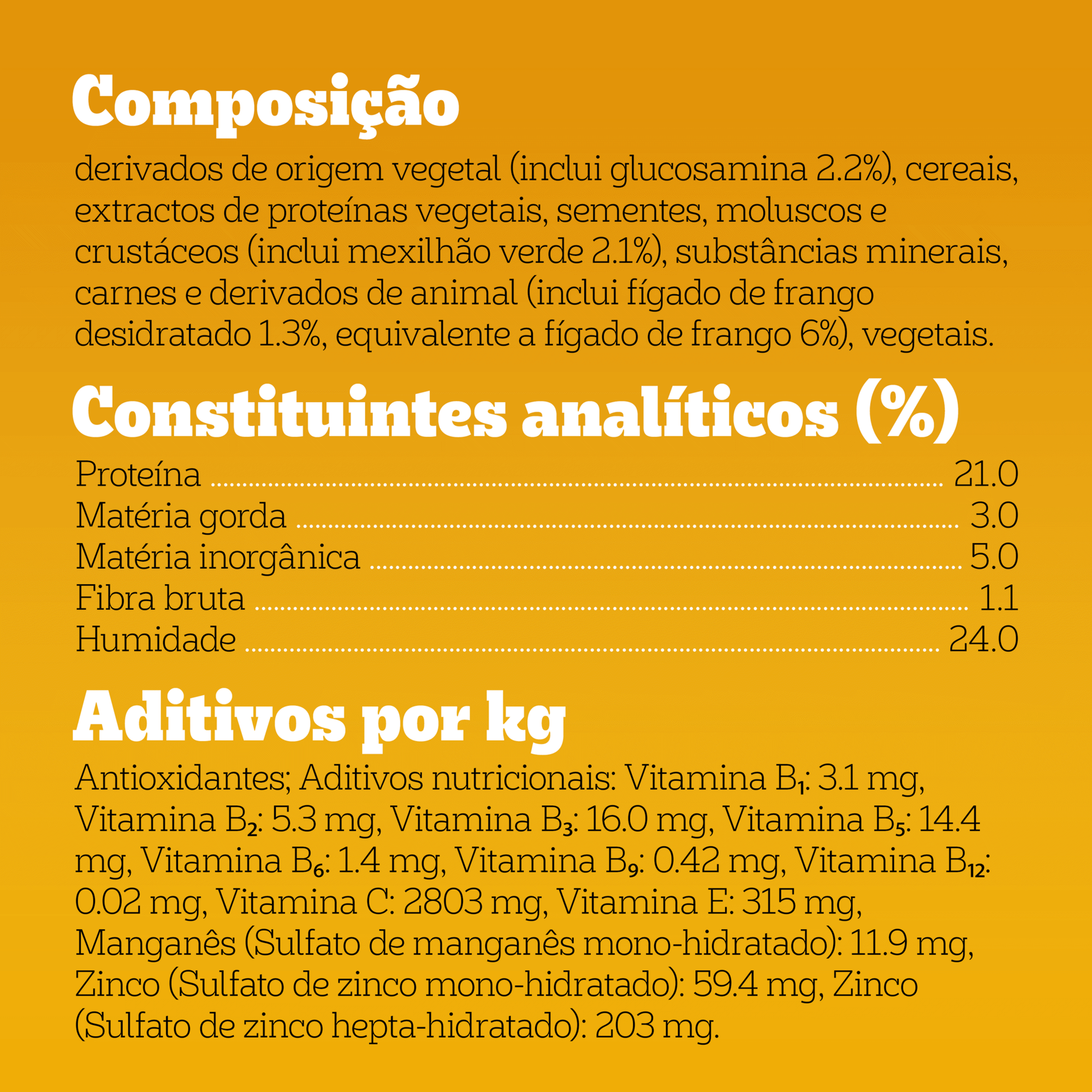 Snack para C&atilde;o Multivitaminas Articula&ccedil;&otilde;es