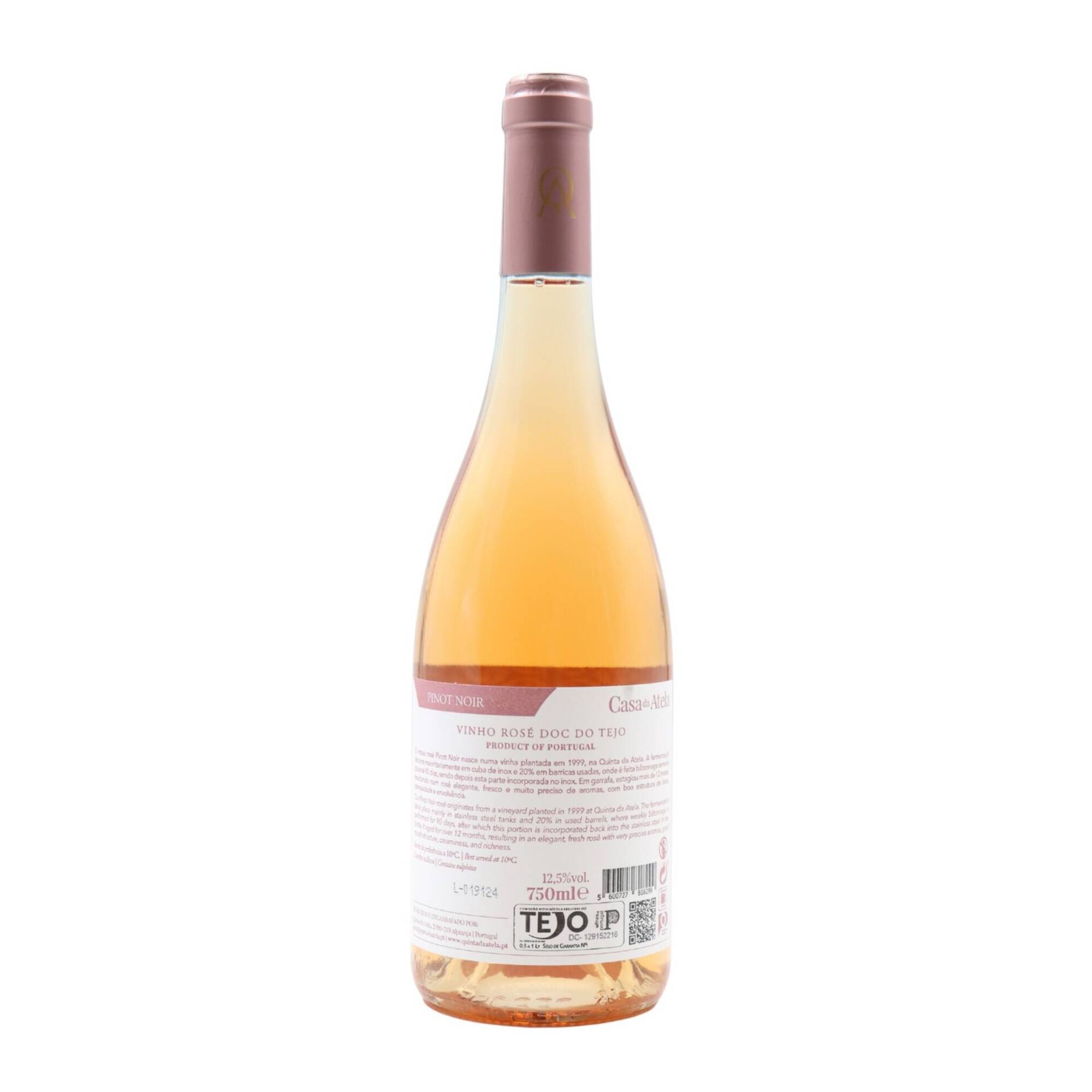 Casa Da Atela Pinot Noir Tejo Vinho Ros&eacute;