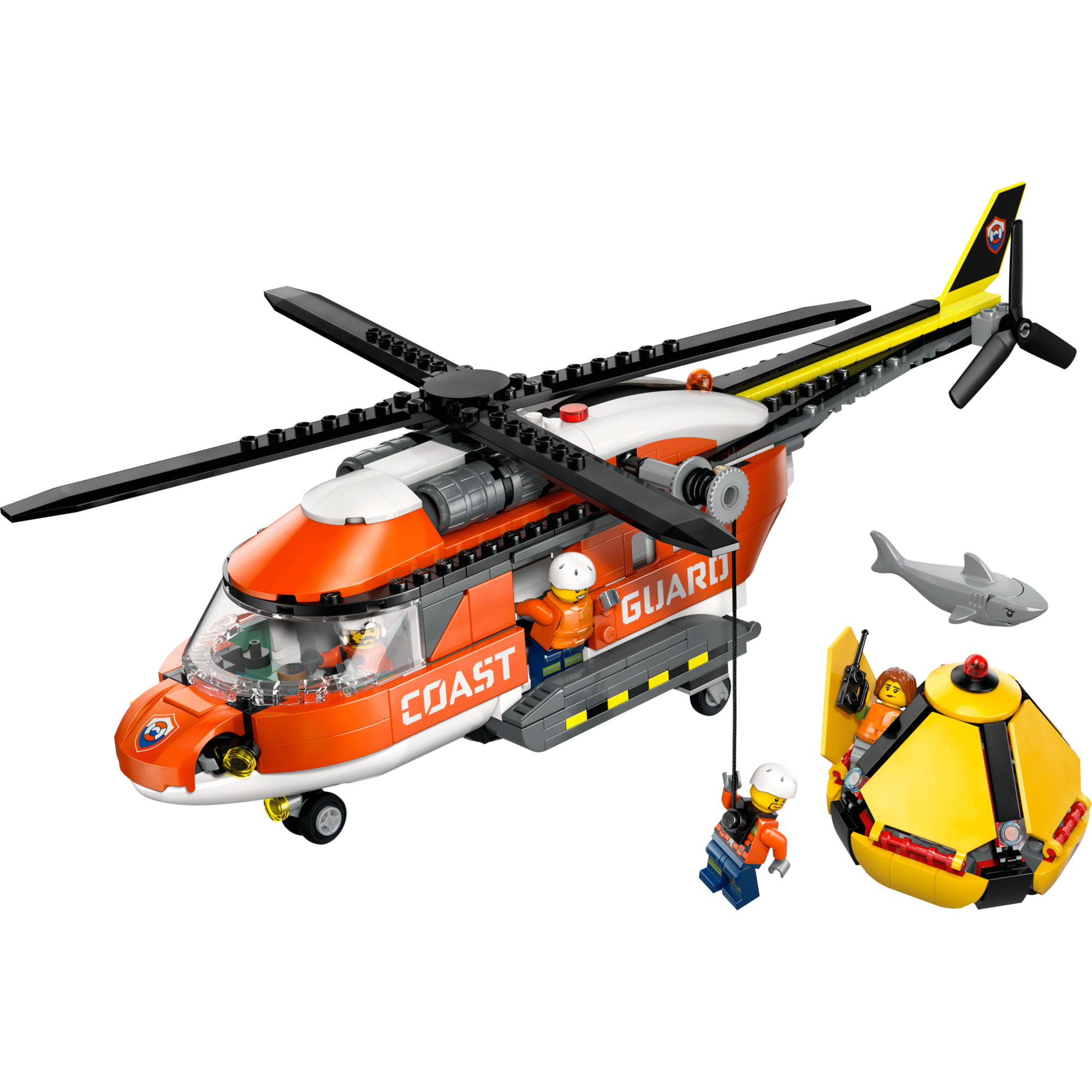 LEGO City - Helic&oacute;ptero da Guarda Costeira - 60503
