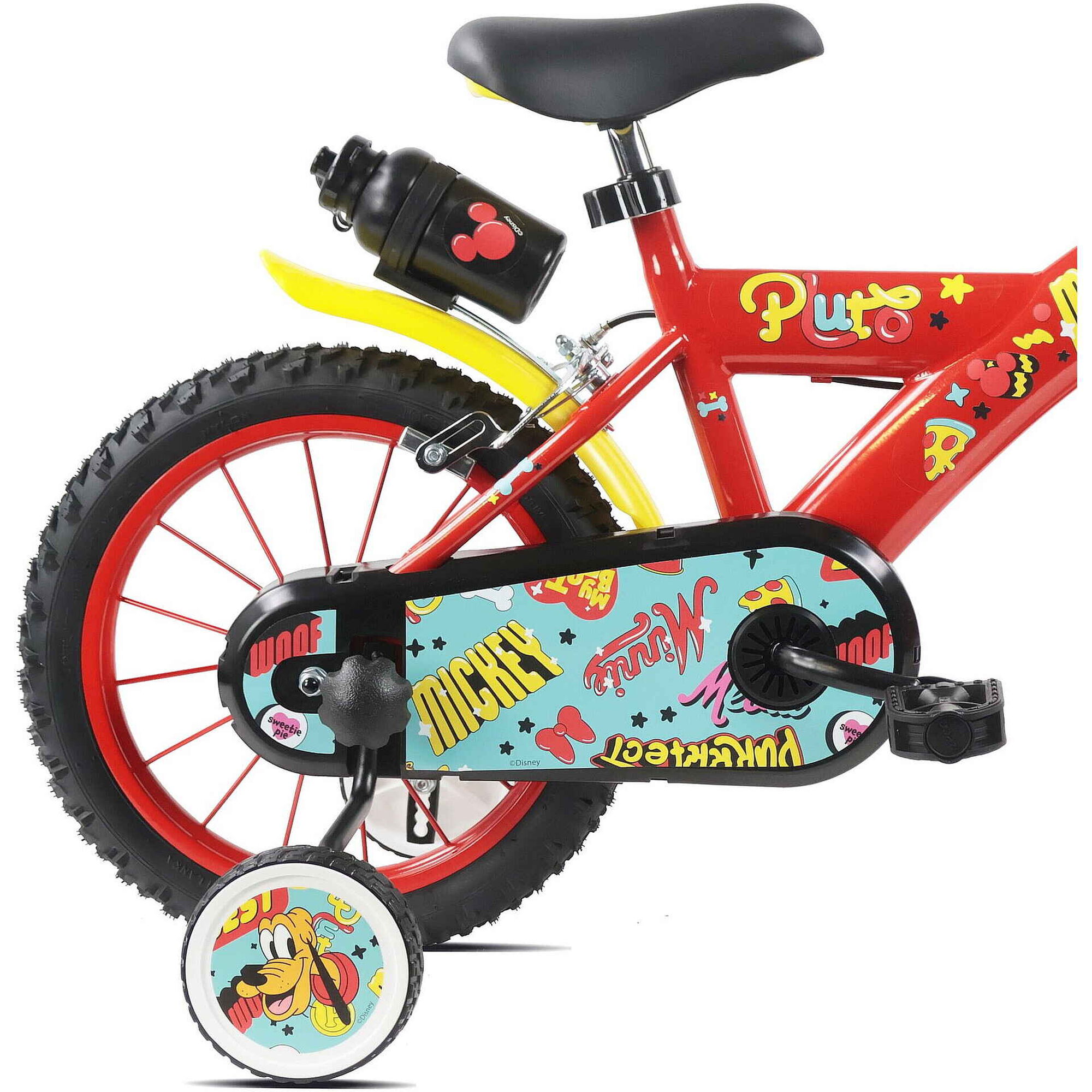 Bicicleta de Crian&ccedil;a 14" 4-6 Anos Mickey