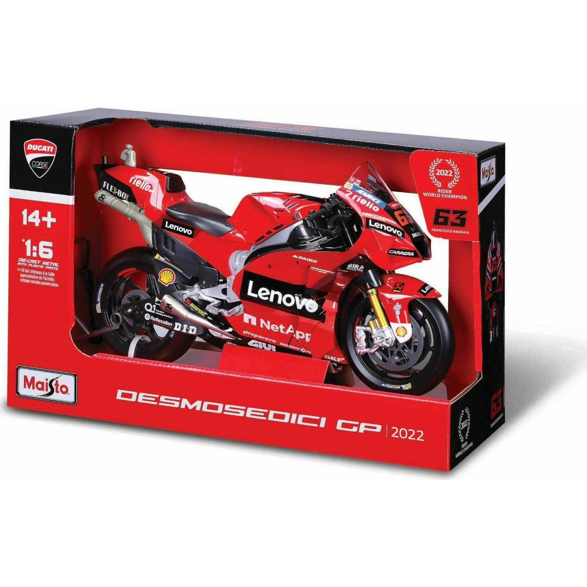 Mota Ducati Lenovo 1:6