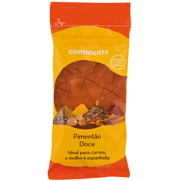 Pimentão Doce em Saqueta Continente