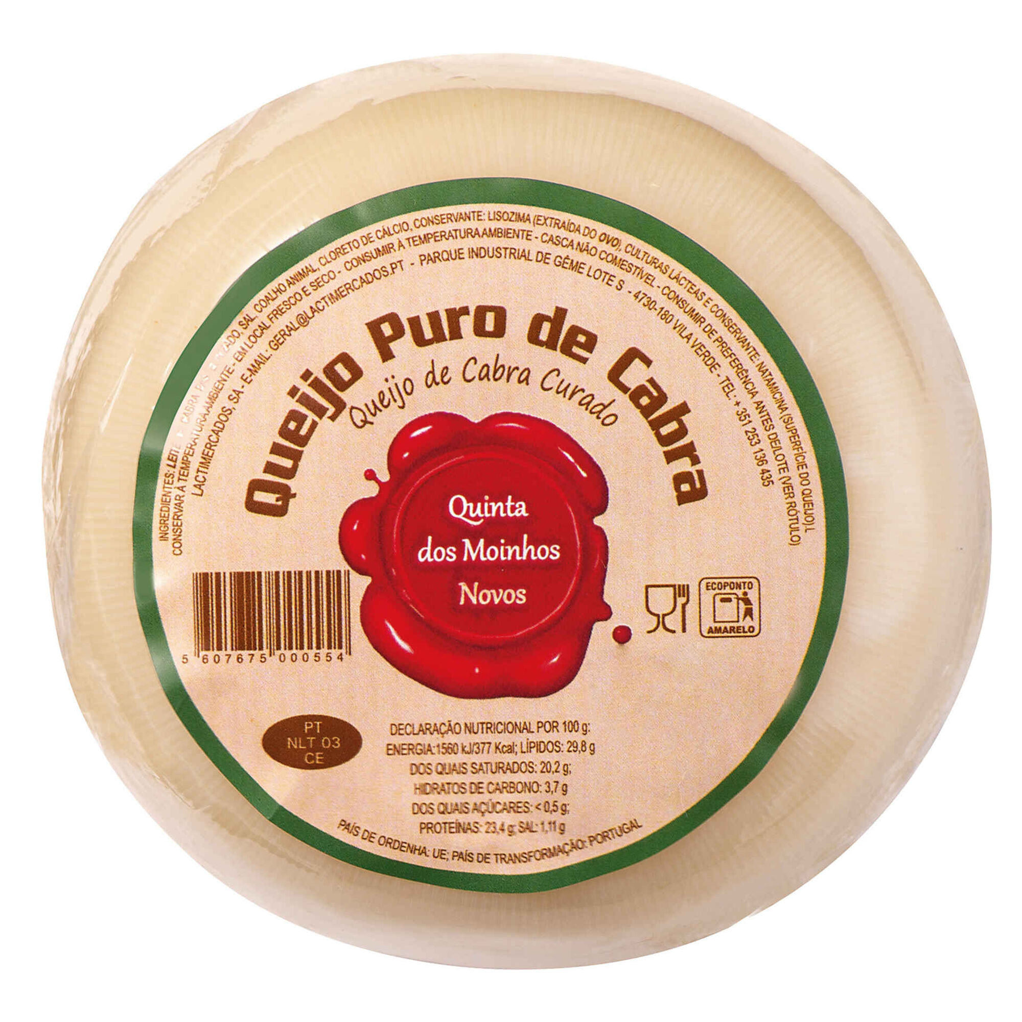 Queijo de Cabra Curado Moinhos Novos