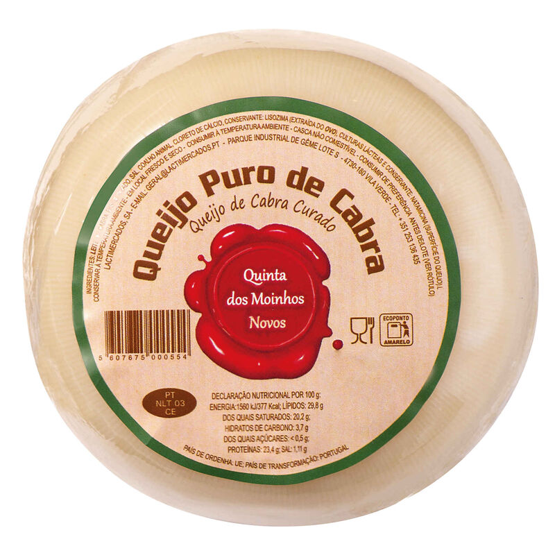 Queijo de Cabra Curado Moinhos Novos