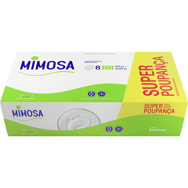 Iogurte Natural Super Poupança Mimosa