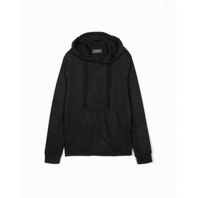 Casaco com Capuz Homem L Preto