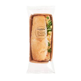 P&atilde;o Cristal com Pasta de Camar&atilde;o, Agri&atilde;o e Ovo Cozinha Continente