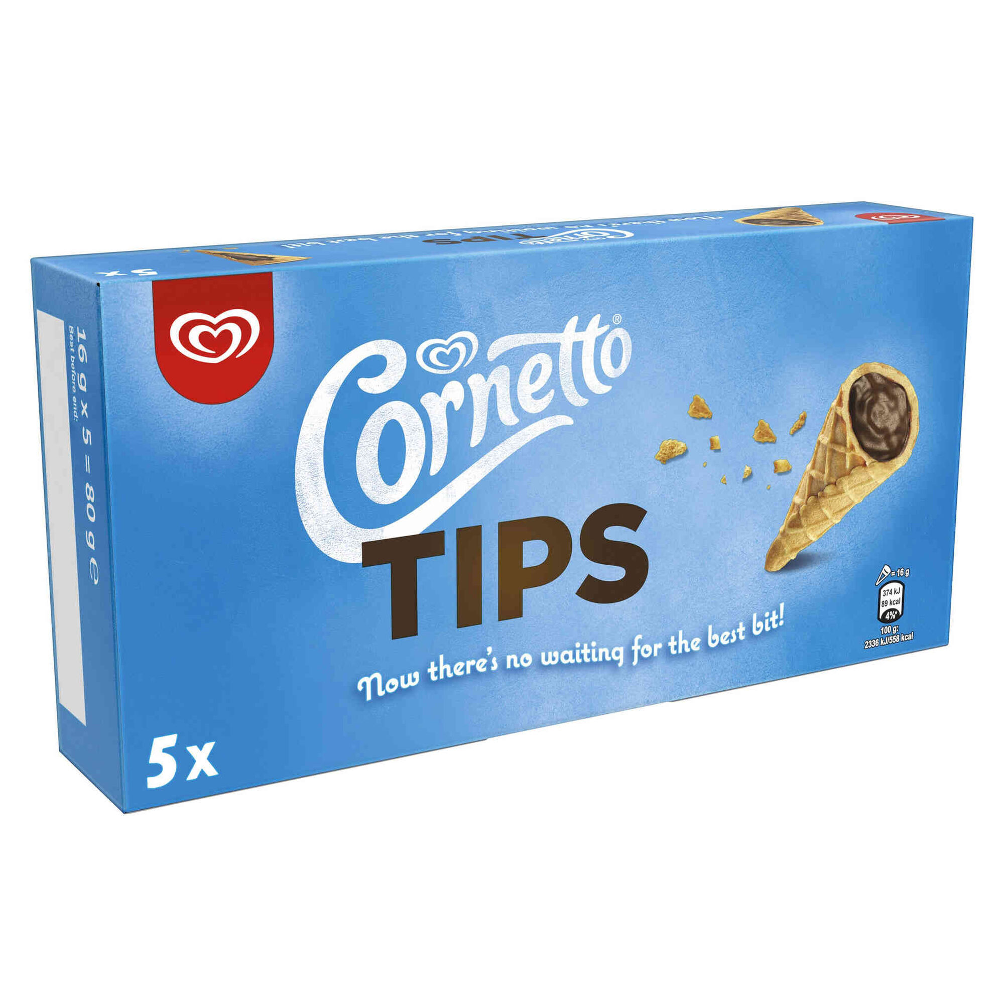 Gelado Cone Tips emb. 80 gr (5 un) Continente Online