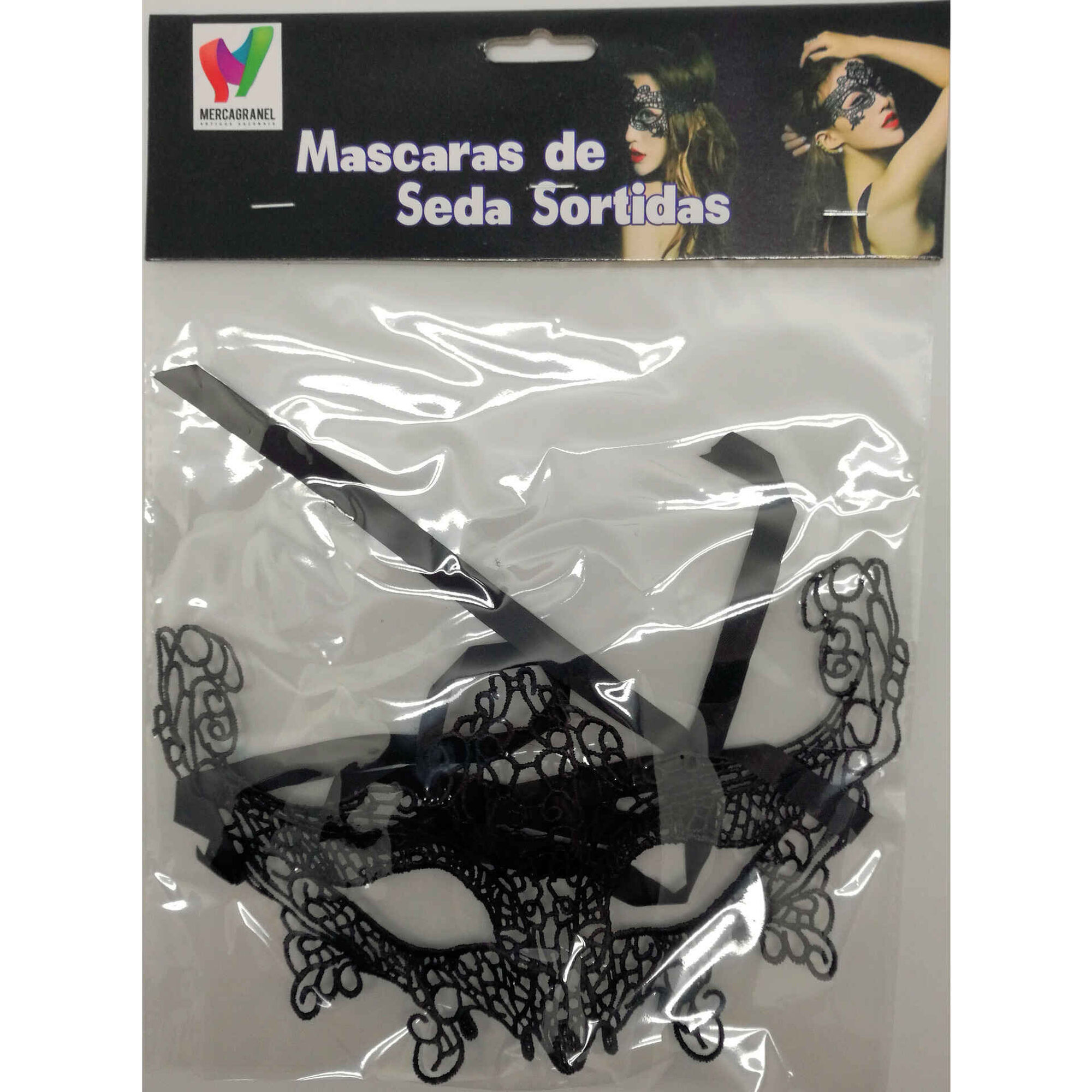 Mascaras De Seda Sortidas
