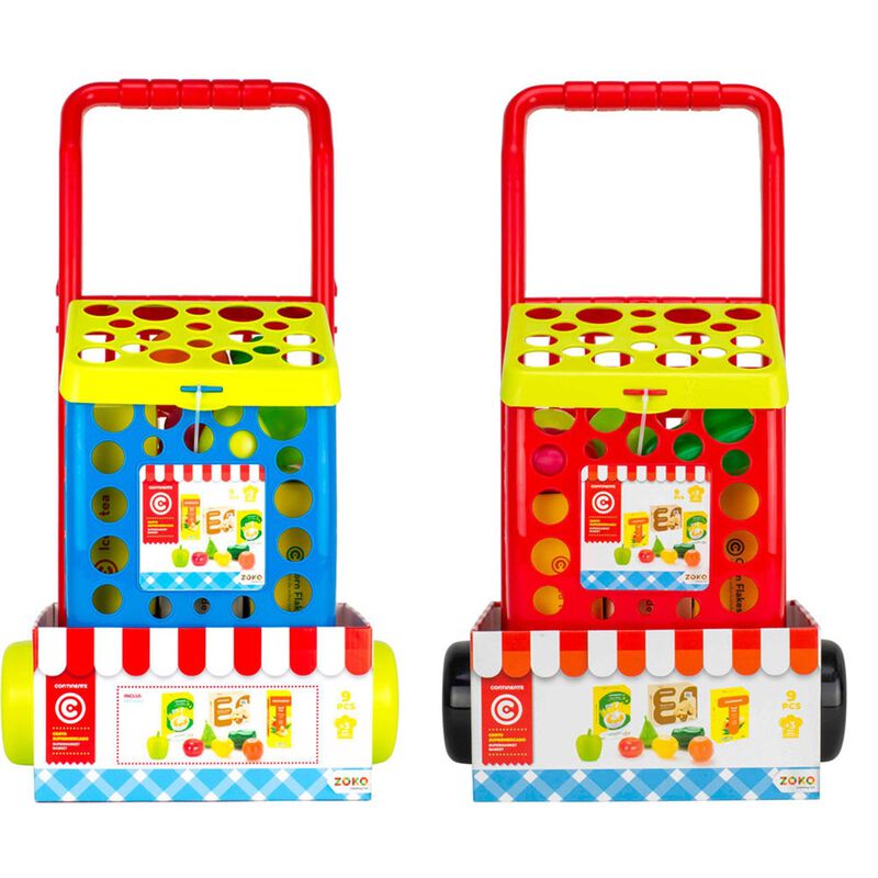Zoko Faz de Conta - Carrinho Fruta/Legumes (vários modelos)