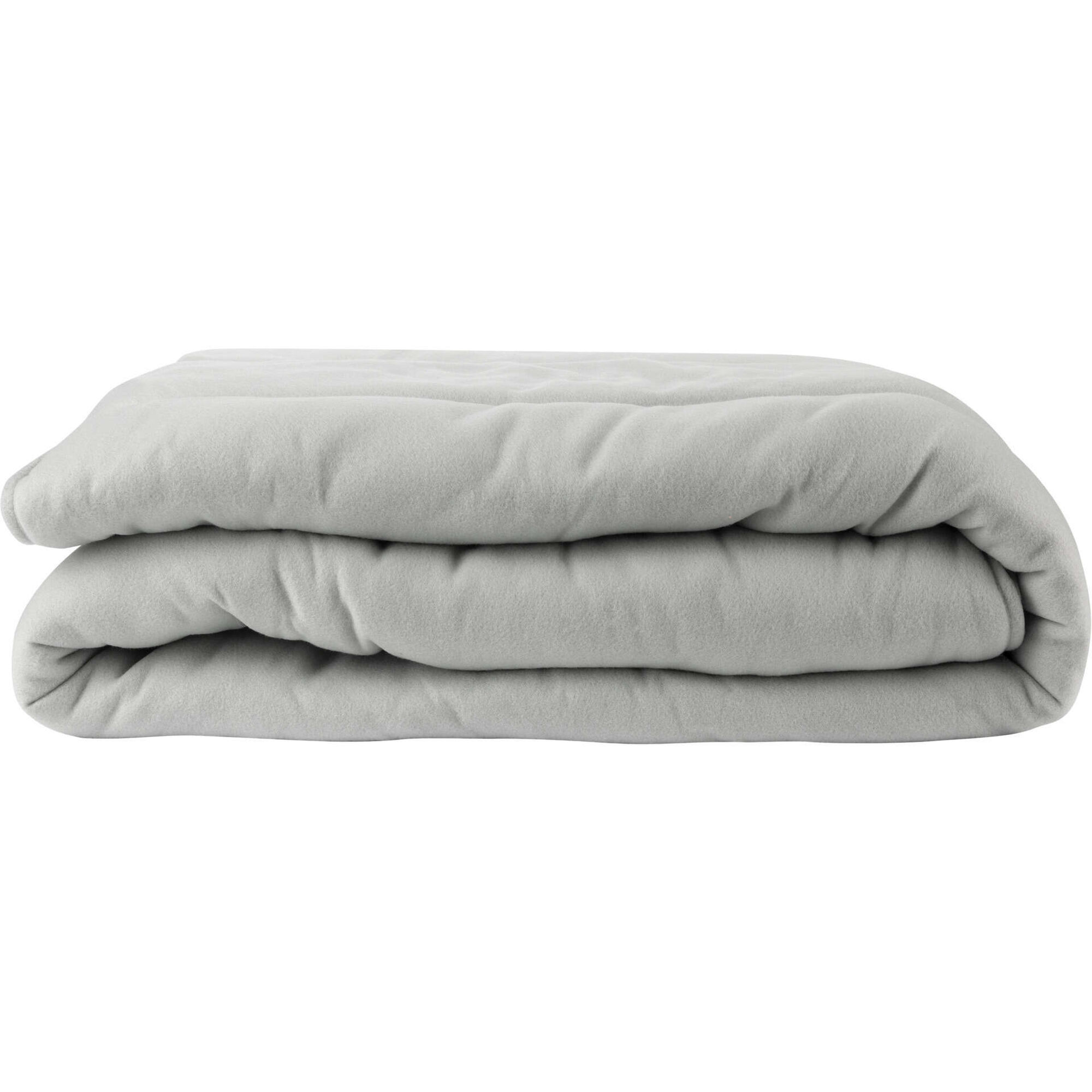 Edredão Polar Liso Cinza