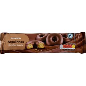 Bolachas Cobertura Chocolate de Leite Argolinhas Continente