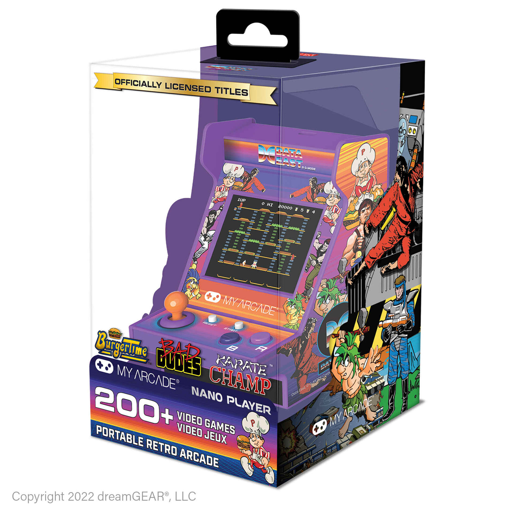My Arcade - Mini M&aacute;quina Arcade Port&aacute;til Data East Hits Nano Player