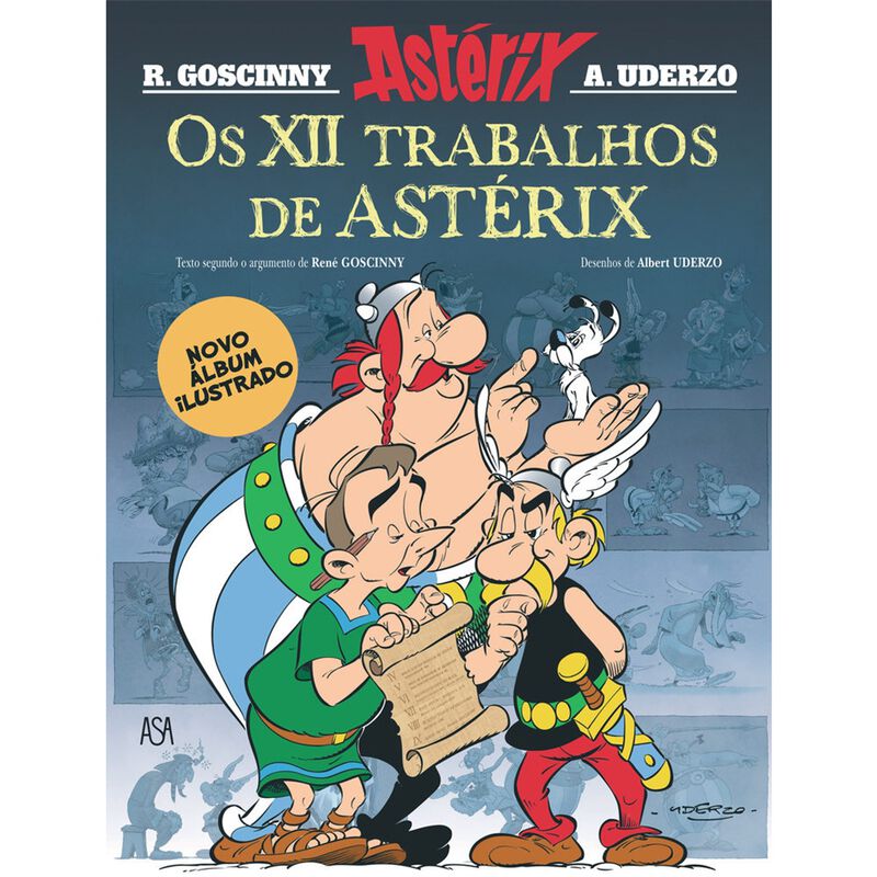 Os XII Trabalhos de Astérix de René Goscinny e Albert Uderzo