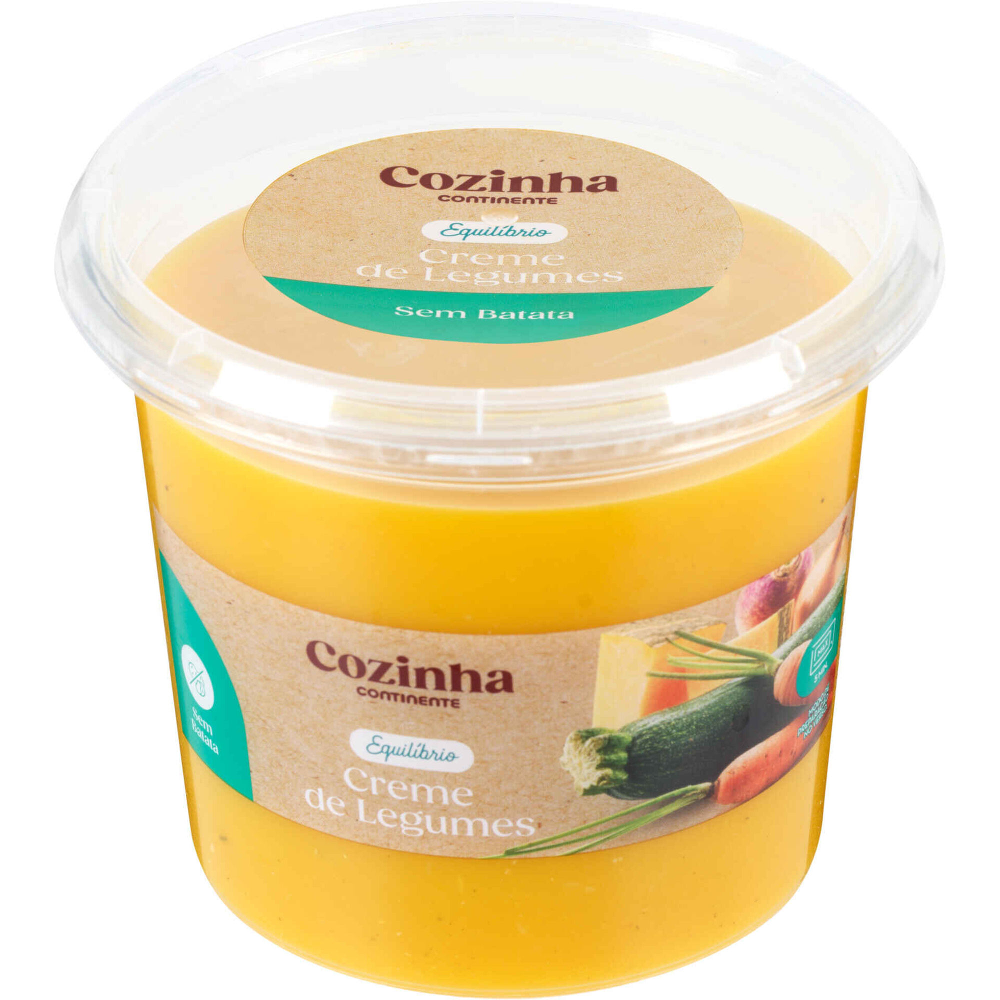Creme de Legumes sem Batata Cozinha Continente