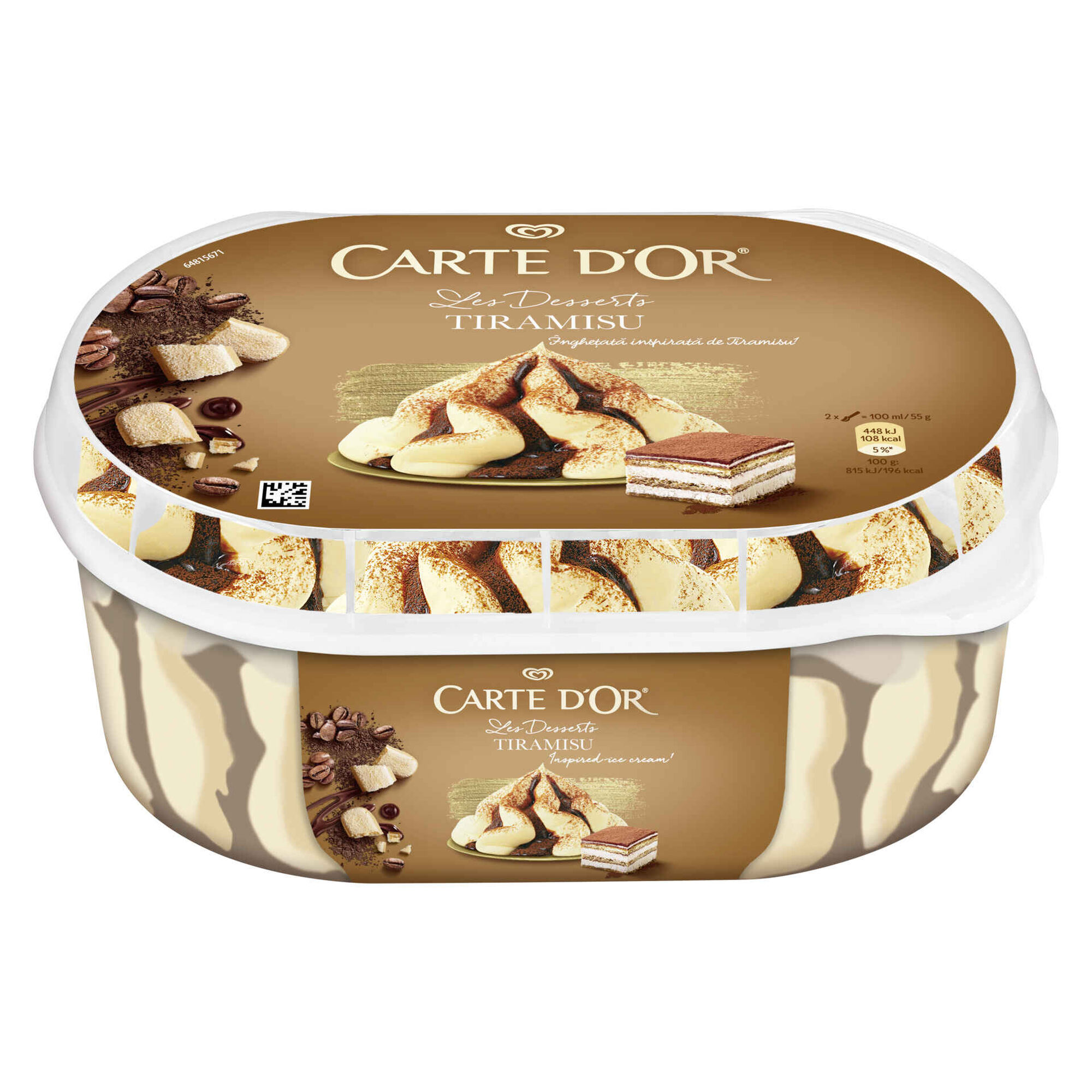 Gelado Tiramisu Les Desserts