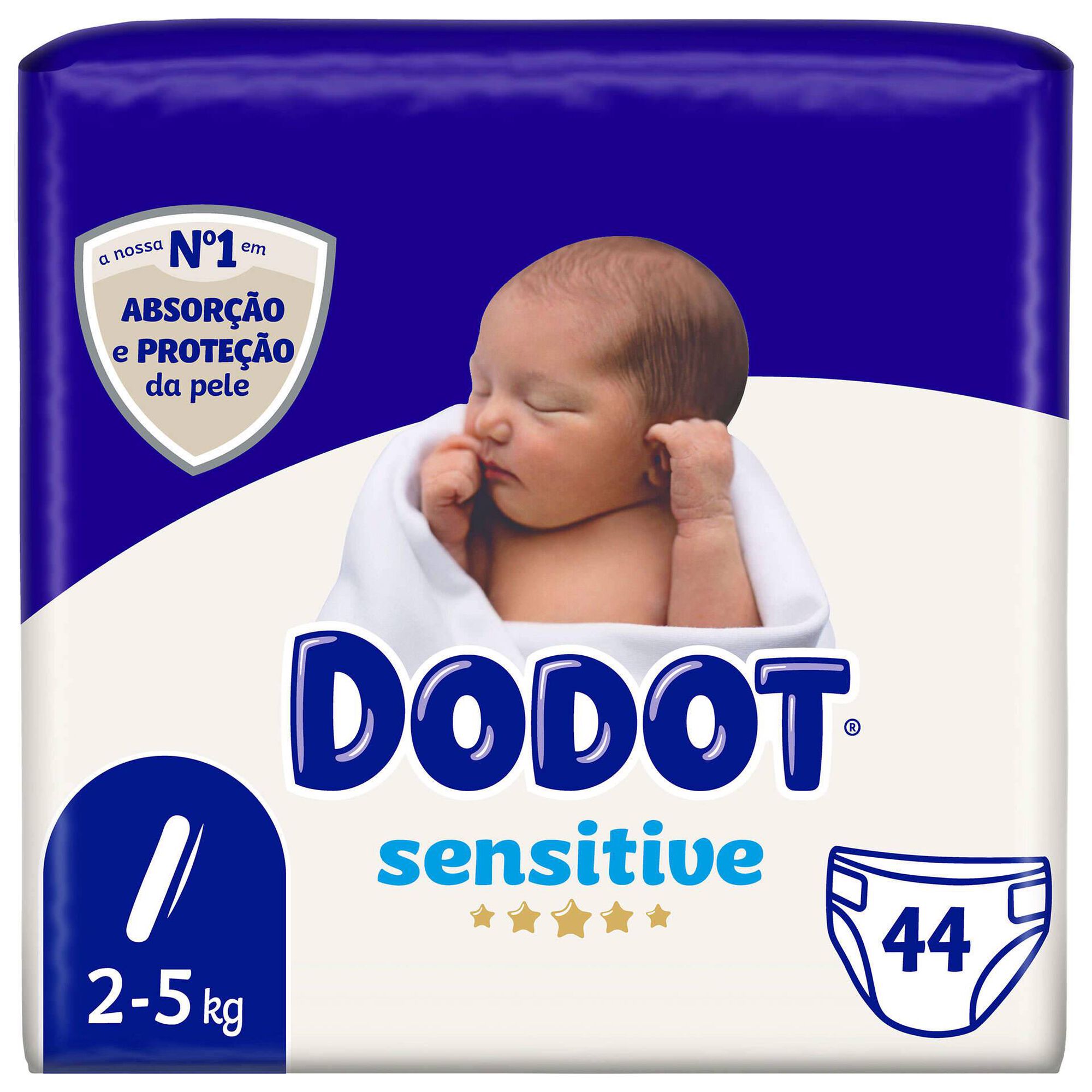 Fraldas Sensitive 2-5kg T1 Fraldas Sensitive 2-5kg T1
