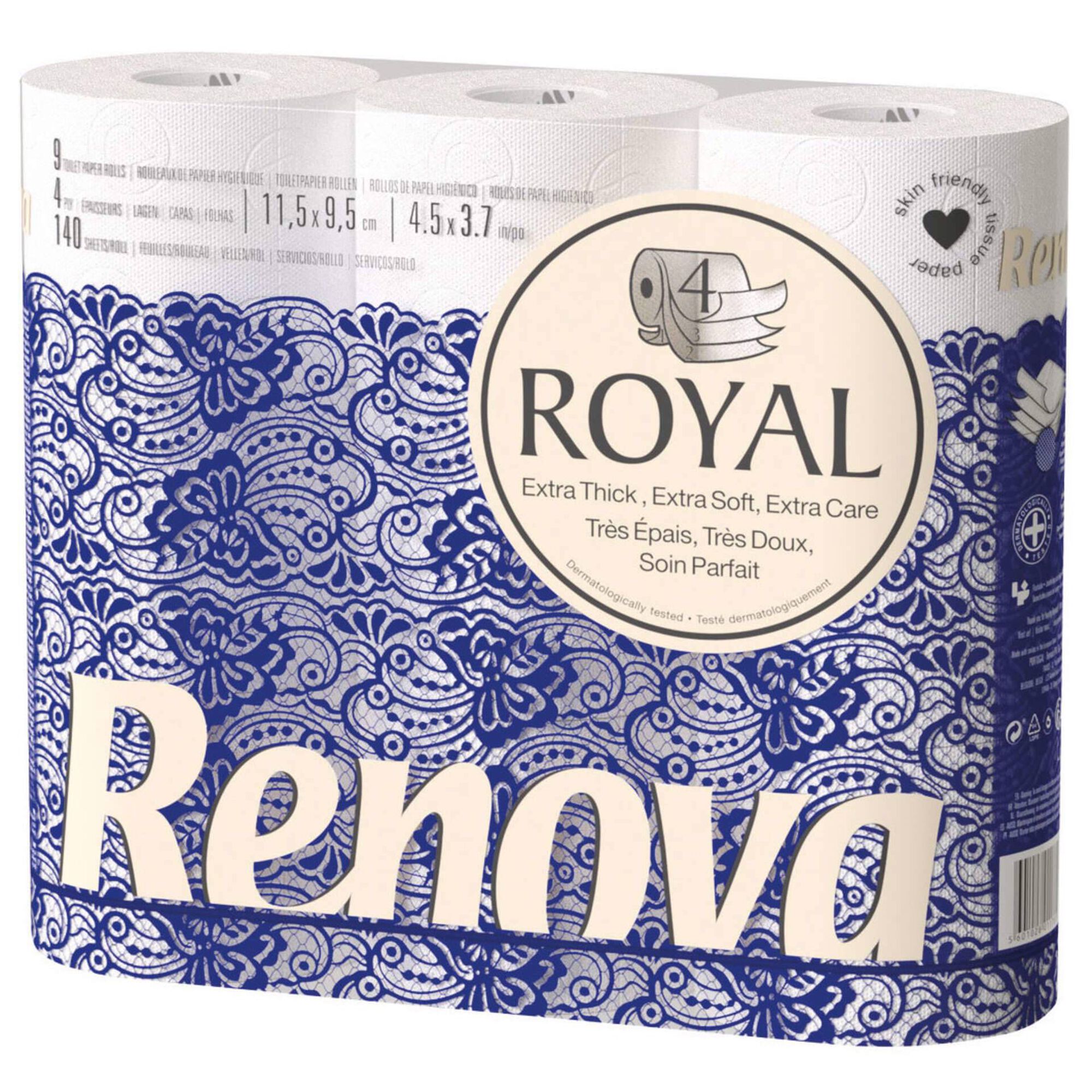 Papel Higiénico 4 Folhas Royal Papel Higiénico 4 Folhas Royal