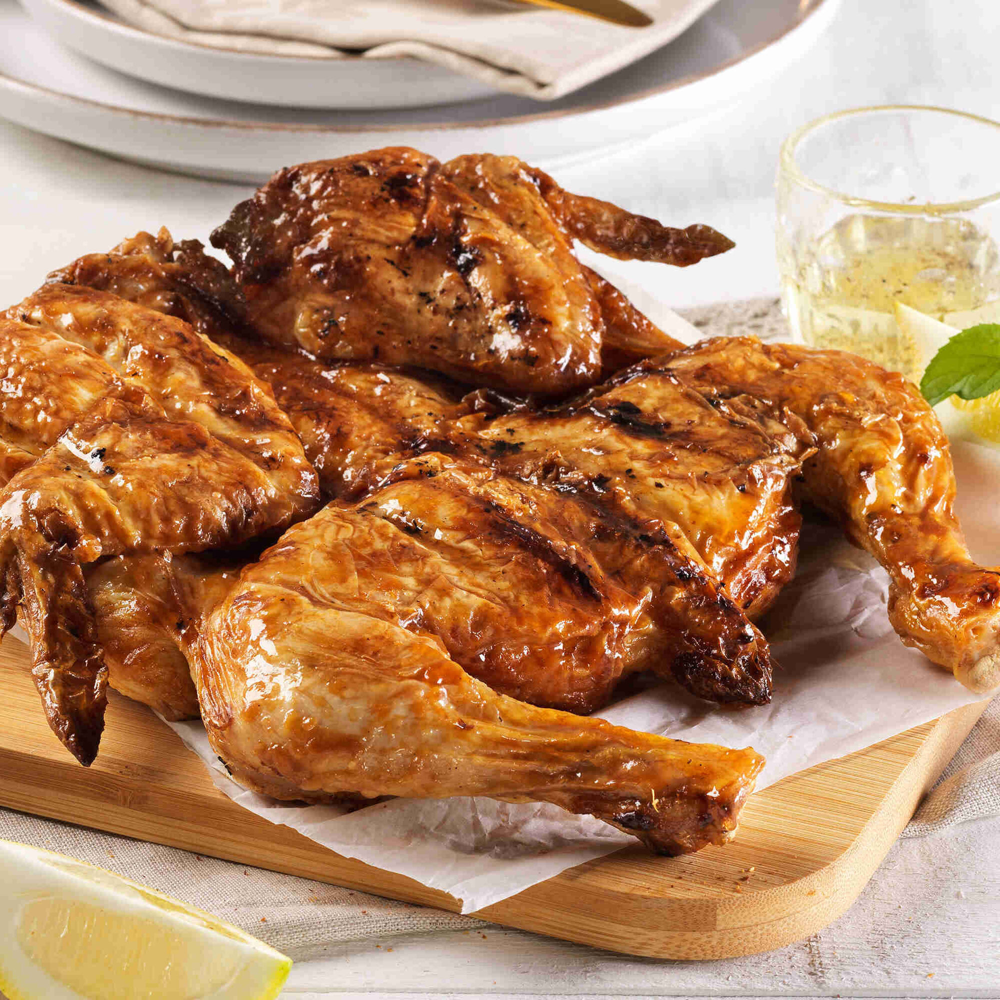 Frango Assado com Molho de Piri Piri
